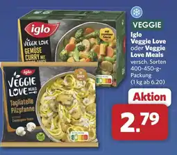 Combi Iglo Veggie Love oder Veggie Love Meals aanbieding