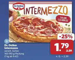 Combi Dr. Oetker Intermezzo aanbieding