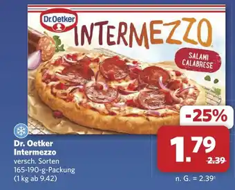 Combi Dr. Oetker Intermezzo aanbieding