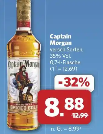 Combi Captain Morgan aanbieding