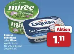 Combi Exquisa Frischkäse oder Miree aanbieding