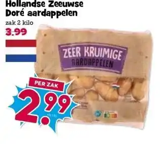 Boon`s Markt Hollandse Zeeuwse Doré aardappelen aanbieding