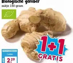 Boon`s Markt Biologische gember aanbieding