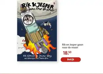 Bruna Rik en Jesper gaan naar de maan aanbieding