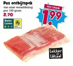 Boon`s Markt Pas ontbijtspek aanbieding