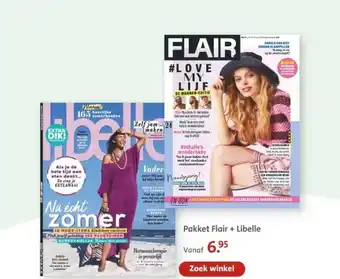 Bruna Pakket Flair + Libelle aanbieding
