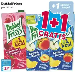 Boon`s Markt DubbelFrisss pak 1500 ml. aanbieding