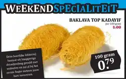Boon`s Markt BAKLAVA TOP KADAYIF aanbieding