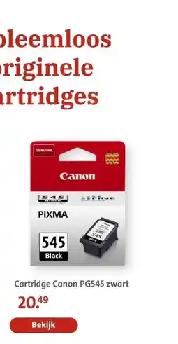 Bruna Cartridge Canon PG545 zwart aanbieding