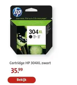 Bruna Cartridge HP 304XL zwart aanbieding