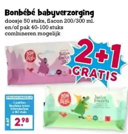 Boon`s Markt Bonbébé babyverzorging aanbieding