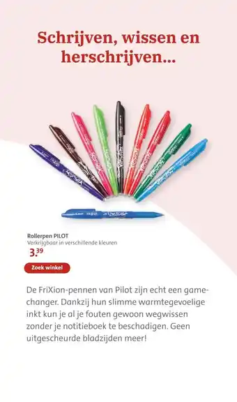 Bruna Rollerpen PILOT aanbieding