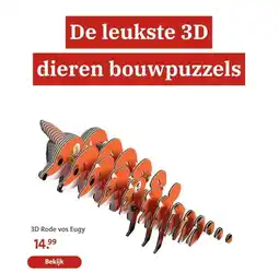 Bruna 3D Rode vos Eugy aanbieding