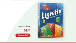 Bruna Ligretto blauw aanbieding