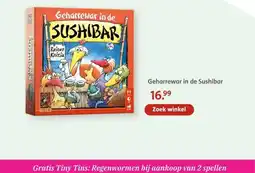 Bruna Geharrewar in de Sushibar aanbieding