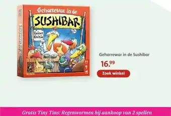 Bruna Geharrewar in de Sushibar aanbieding