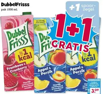 Boon`s Markt DubbelFrisss pak 1500 ml. aanbieding