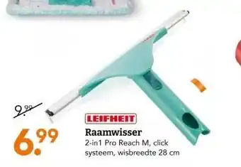 Blokker LEIFHEIT Raamwisser aanbieding