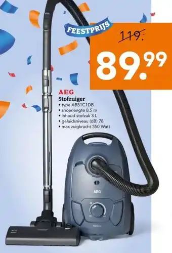 Blokker stofzuiger aanbieding