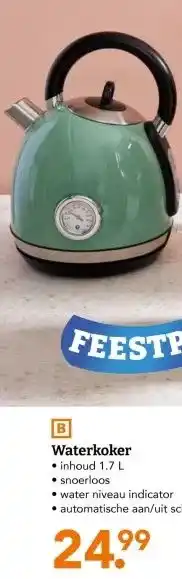 Blokker Waterkoker aanbieding