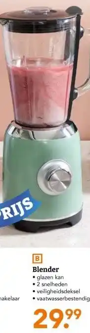 Blokker Blender aanbieding