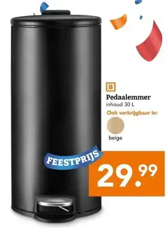 Blokker Pedaalemmer aanbieding
