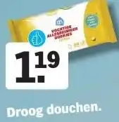 Albert Heijn Droog douchen. aanbieding