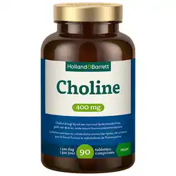 Holland & Barrett Holland & Barrett Choline 400mg - 90 tabletten aanbieding