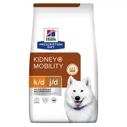 Zooplus 4kg Kidney+Mobility k/d j/d Hill's Prescription Diet Hondenvoer aanbieding