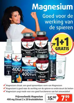 Lucovitaal Magnesium aanbieding