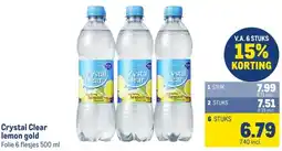 Makro Crystal Clear lemon gold aanbieding