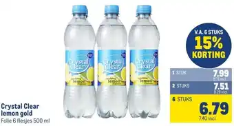 Makro Crystal Clear lemon gold aanbieding