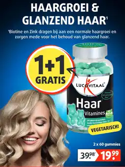 Lucovitaal HAARGROEI & GLANZEND HAAR aanbieding