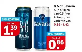 Hoogvliet 8.6 of Bavaria aanbieding