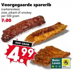 CoopCompact Voorgegaarde sparerib aanbieding
