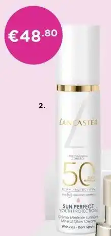 ICI Paris XL 2. Lancaster Sun Perfect Mineral Glow Cream 50 g aanbieding
