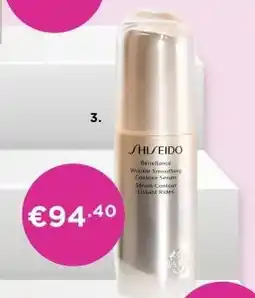 ICI Paris XL 3. Shiseido Benefiance Wrinkle Smoothing Contour Serum 30 ml aanbieding