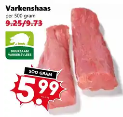 CoopCompact Varkenshaas aanbieding