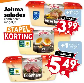 CoopCompact Johma salades aanbieding