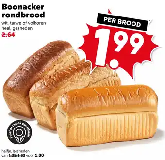 CoopCompact Boonacker rondbrood aanbieding
