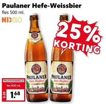 CoopCompact Paulaner Hefe-Weissbier aanbieding
