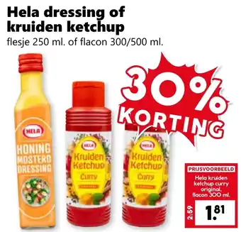 CoopCompact Hela dressing of kruiden ketchup aanbieding