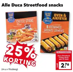 CoopCompact Alle Duca Streetfood snacks aanbieding