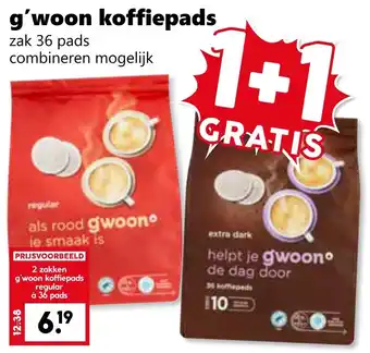 CoopCompact g'woon koffiepads aanbieding