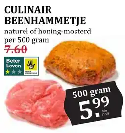 CoopCompact CULINAIR BEENHAMMETJE aanbieding