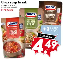 CoopCompact Unox soep in zak aanbieding