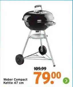 GAMMA Weber Compact Kettle 47 cm aanbieding