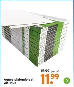 GAMMA Agnes plafondplaat wit stuc aanbieding