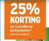GAMMA 25% KORTING op CetaBever buitenbeits² aanbieding