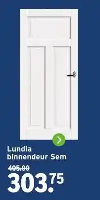 GAMMA Lundia binnendeur Sem aanbieding